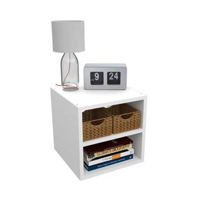 NICHO QUADRADO PRATELEIRA M13.2020.B 100% MDF (ORGANIZA)