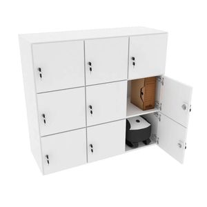 ARMÁRIO ESCANINHO 9 PORTAS SEM RODAPÉ M179.2021.B (ORGANIZA)