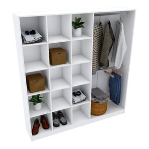 ARMÁRIO COLMÉIA COM CABIDEIRO M210.2021.B (CLOSET OU LOJA)
