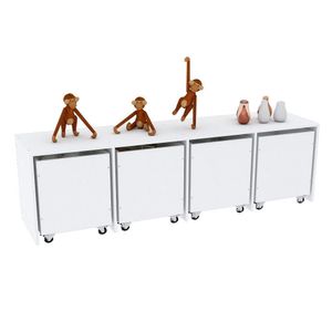 ARMÁRIO RODINHAS M280.B (QUARTO, INFANTIL, ORGANIZA)