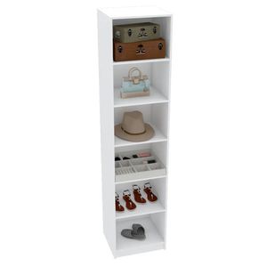 MÓDULO CLOSET COM PRATELEIRAS A 2,20 M303.B (LOJA OU CLOSET)