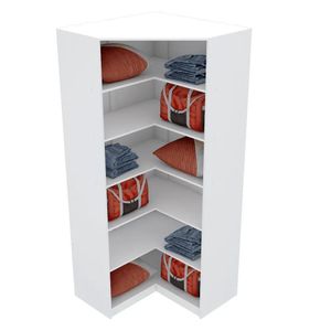 MÓDULO CLOSET CANTO A2,20 M304.B (PRATELEIRAS PARA LOJA OU CLOST)