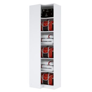 MÓDULO CLOSET DE CANTO COM PRATELEIRAS A210 X L67 X L47 M358.B
