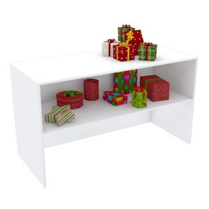 MESA EXPOSITORA COM FUNDO M386.B (LOJA, COMÉRCIO, CASA)