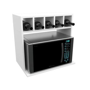 SUPORTE MICRO ONDAS GARRAFEIRA M64.2020.B (ESCRITÓRIO)
