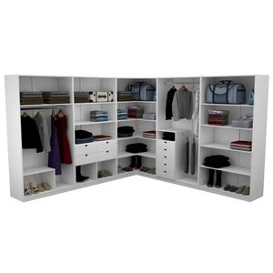 KIT CLOSET MODULAR M74.2021.B (M110,112,113,114,115) QUARTO