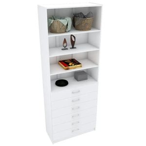 MÓDULO CLOSET COM GAVETEIROS M216.2021.B (CASA OU LOJA)