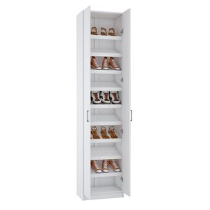 SAPATEIRA MÓDULO COM PORTAS 20 PARES 100% MDF M504.B (CASA, LOJA)