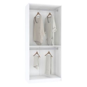 MÓDULO CLOSET CABIDEIRO DUPLO 100% MDF M512.B