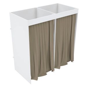 PROVADOR PLUS SIZE DUPLO LOJA COM FUNDO 100% MDF M507.B