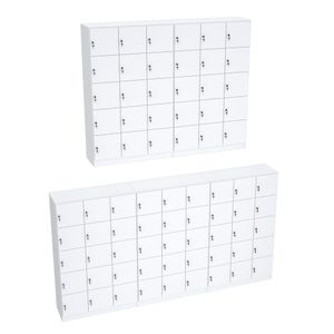 KIT 5 ESCANINHOS 15 PORTAS CHAVE M544.B ORGANIZADOR