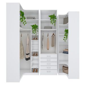 KIT CLOSET DUAS ALTURAS 270CM E 250CM M541.B