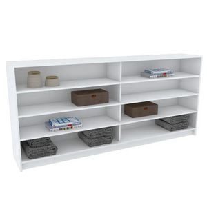 BALCÃO 200 CM FUNDO 6MM M185.2021.B (LOJA ROUPAS)