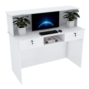 BALCÃO DE ATENDIMENTO COM 2 GAVETAS L1,5XA1,30 M562.B