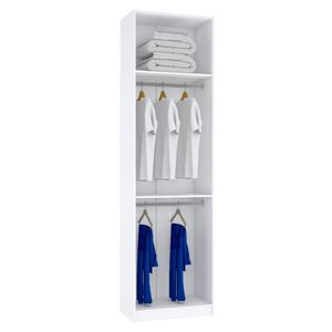 MÓDULO CLOSET CABIDEIRO DUPLO A250XL70XP40 M588.B