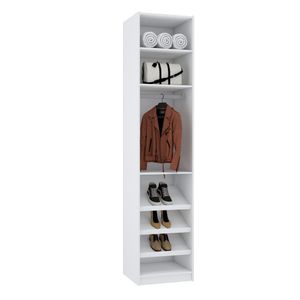 ARMÁRIO MODULAR CLOSET SAPATEIRA E CABIDEIRO 100% MDF M554.B