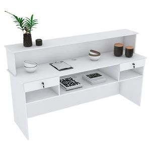 BALCÃO LOJA ATENDIMENTO 55 CM M537.B (CAIXA, RECEPÇÃO, COMÉRCIO)